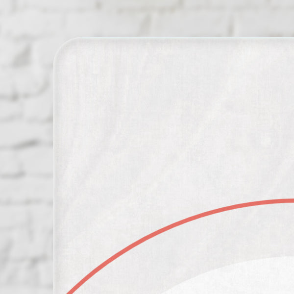 Modern Circles - Fabric Sleeve Banner