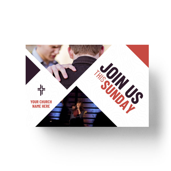 Join Us This Sunday - Standard Invitation Card