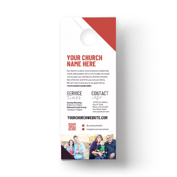 Join Us This Sunday - Door Hanger