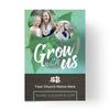 Grow With Us Gradient - Standard Invitation Card