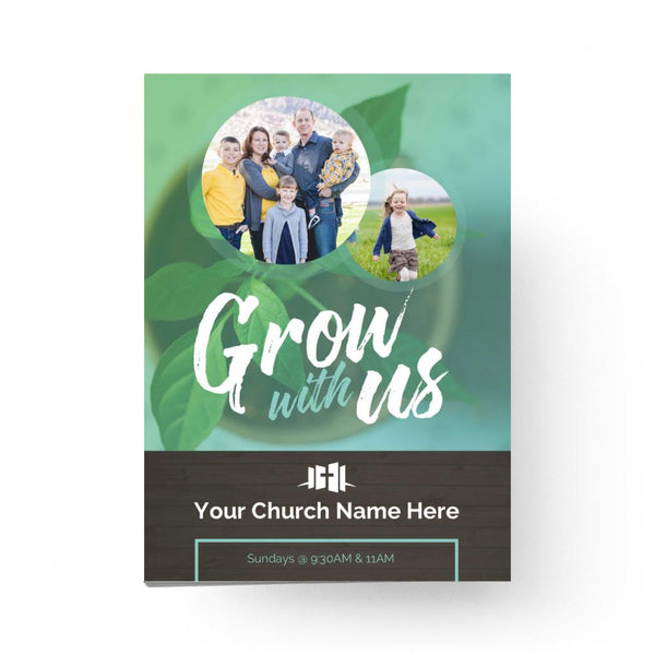 Grow With Us Gradient - Small EDDM Mailer