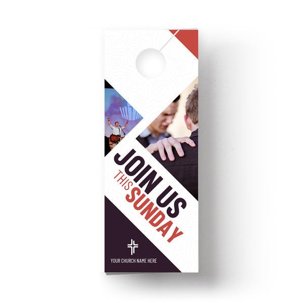 Join Us This Sunday - Door Hanger