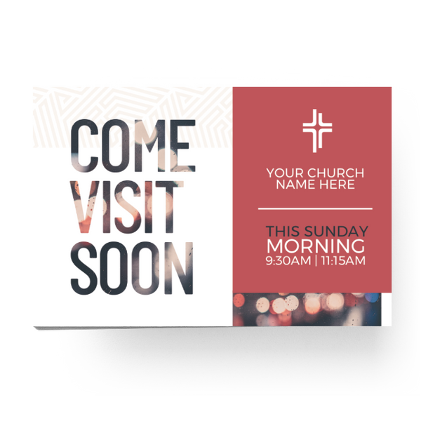 Come Visit Soon - Standard Invitation Card
