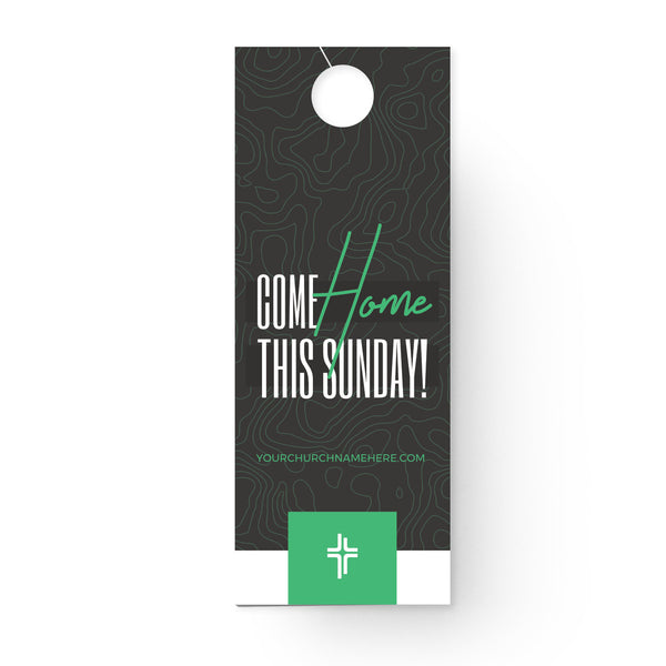 Come Home This Sunday - Door Hanger
