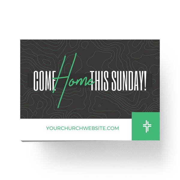 Come Home This Sunday - Small EDDM Mailer