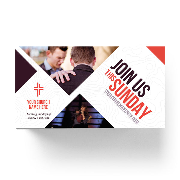 Join Us This Sunday - Large EDDM Mailer