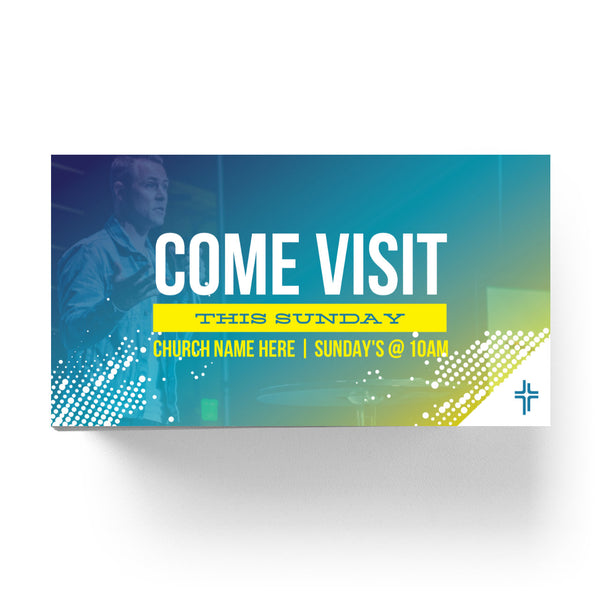 Come Visit This Sunday - Large EDDM Mailer