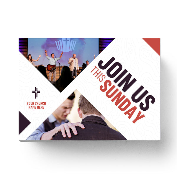 Join Us This Sunday - Small EDDM Mailer