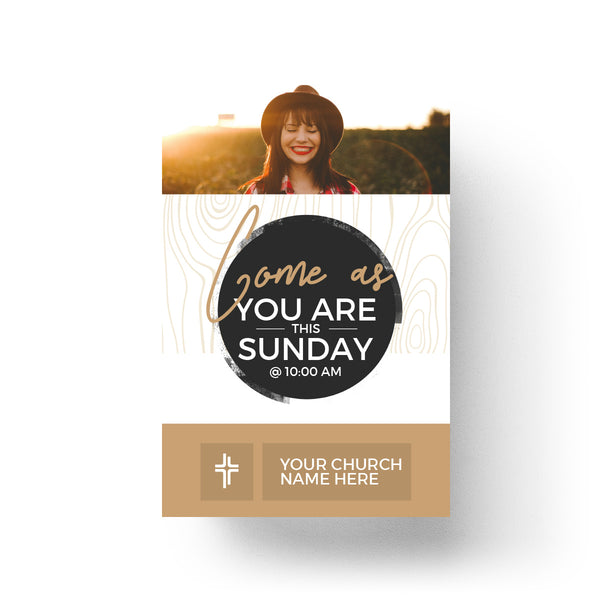 Come As You Are - Standard Invitation Card
