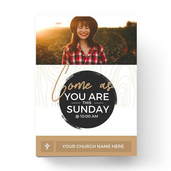 Come As You Are - Small EDDM Mailer
