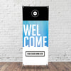 Gradient and Paint Clean - X-Stand Banner