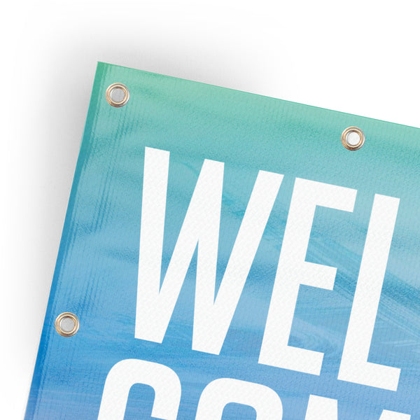 Gradient and Paint Clean - Horizontal Banner