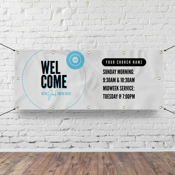 Modern Circles - Horizontal Banner
