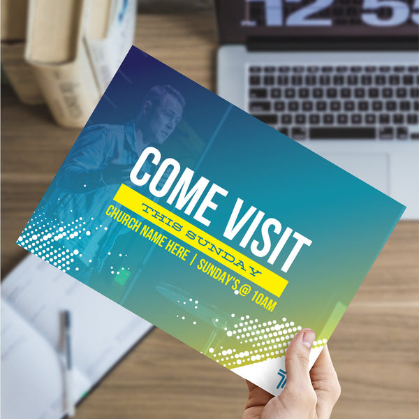 Come Visit This Sunday - Small EDDM Mailer