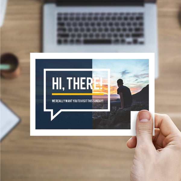 Hi, There! - Standard Invitation Card
