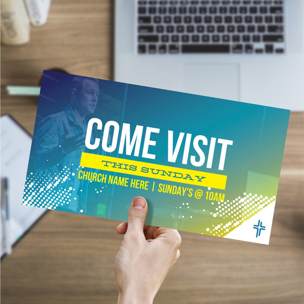 Come Visit This Sunday - Large EDDM Mailer