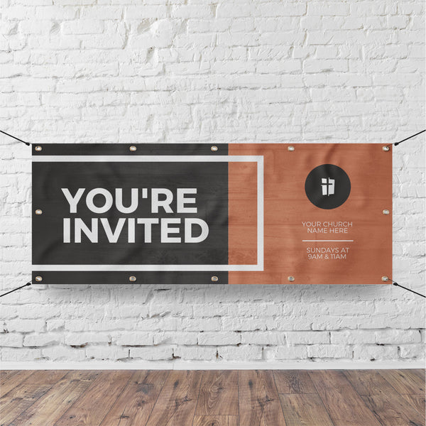 You're Invited - Horizontal Banner