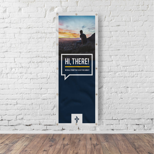 Hi, There! - Vertical Banner