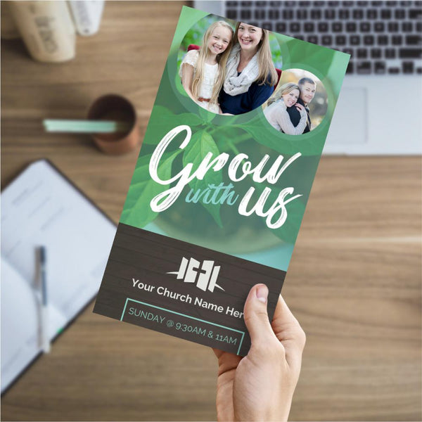 Grow With Us Gradient - Large EDDM Mailer