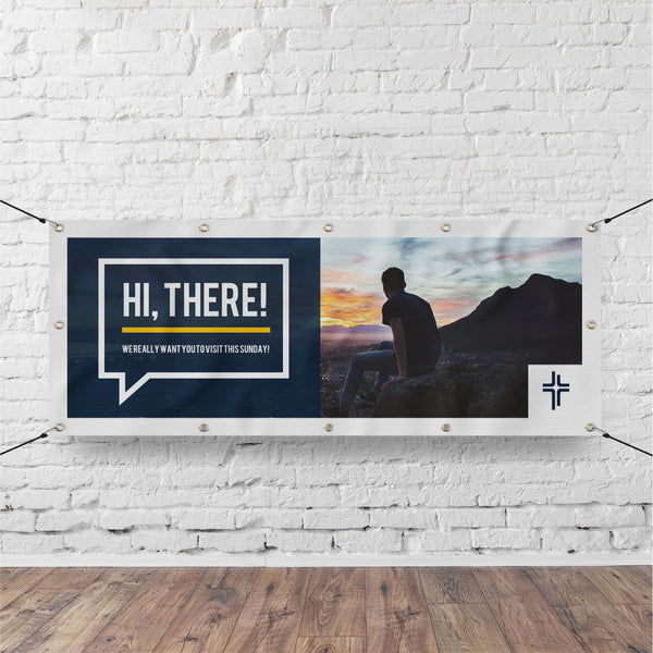 Hi, There! - Horizontal Banner