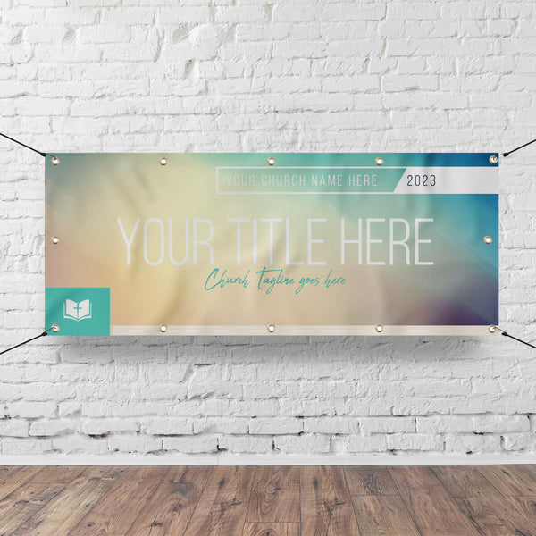 Abstract Yearly Theme - Horizontal Banner