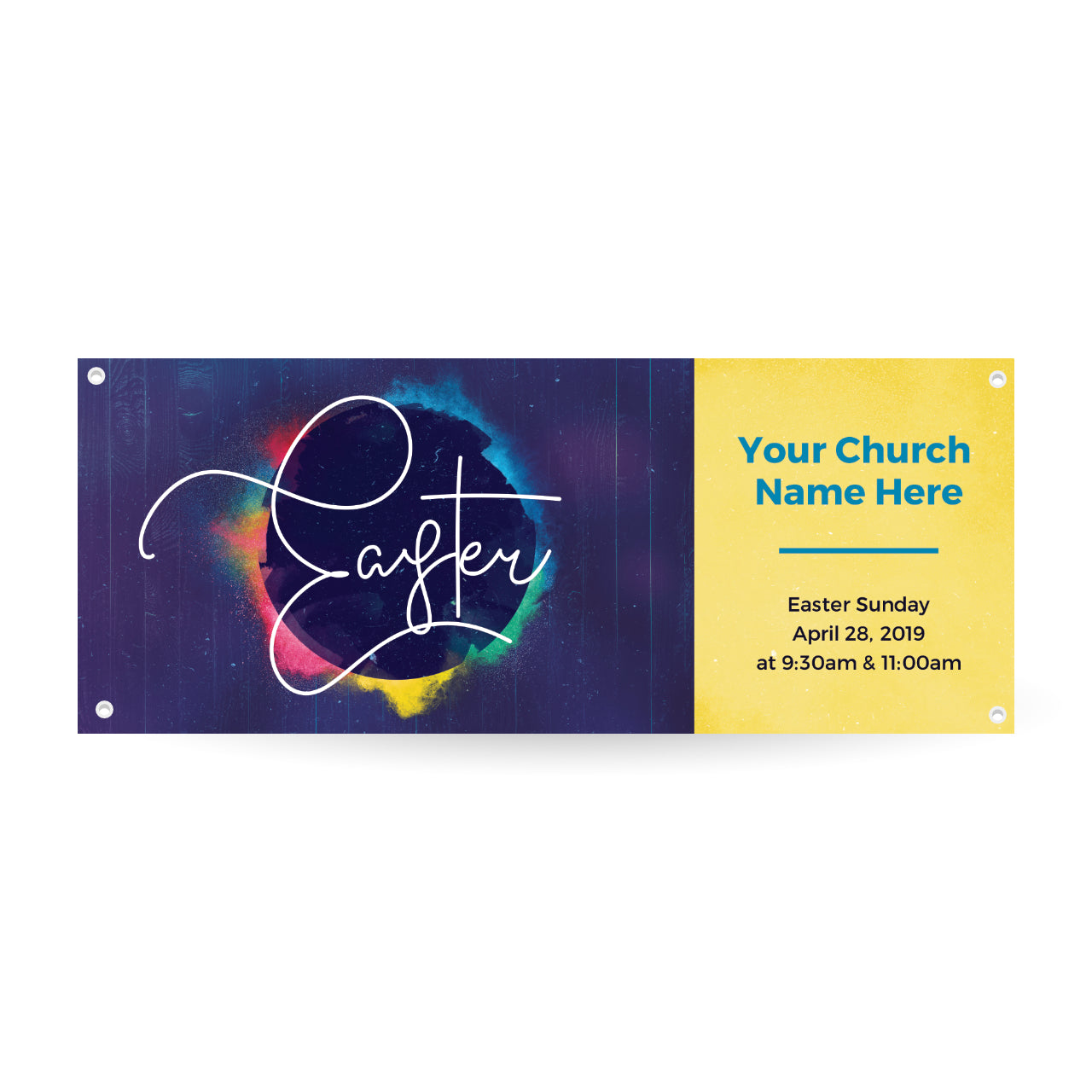 Easter Bright Powder - Horizontal Banner
