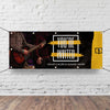 You're Invited Orange Paint - Horizontal Banner