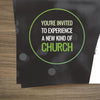 New Kind of Church Green Circle - Standard Invitation Card