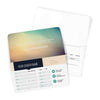 Abstract Yearly Theme - Long Flap Offering Envelope