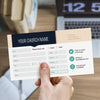 Abstract Yearly Theme - Long Flap Offering Envelope