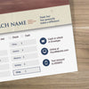 Classic Yearly Theme - Long Flap Offering Envelope