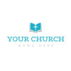 Open Bible Cross - Logo