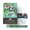 Grow With Us Gradient - Standard Invitation Card