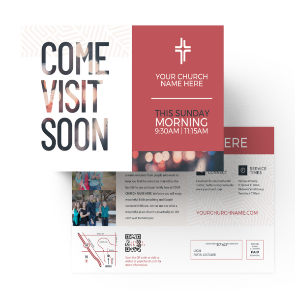Come Visit Soon - Small EDDM Mailer