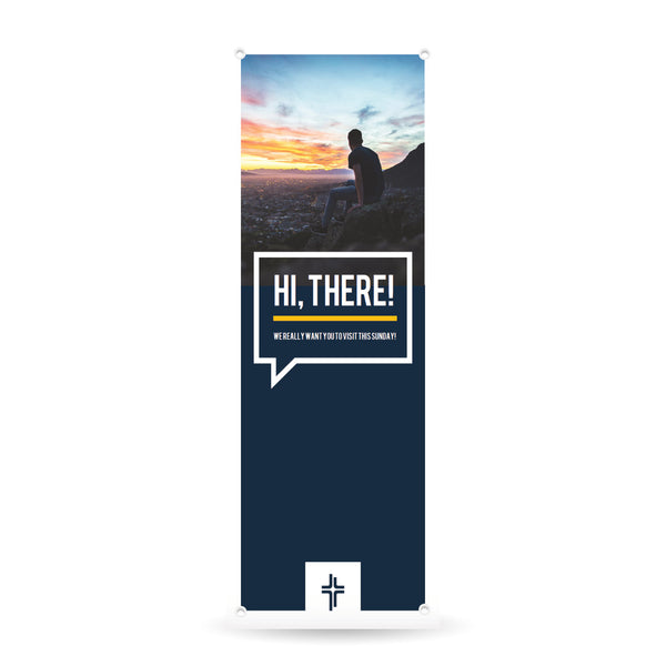 Hi, There! - Vertical Banner
