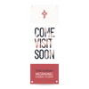 Come Visit Soon - Vertical Banner