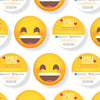 Smiley Face - Round Invitation Card