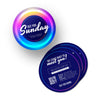 Neon Glow - Round Invitation Card