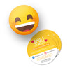 Smiley Face - Round Invitation Card