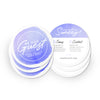 Watercolor Circle - Round Invitation Card