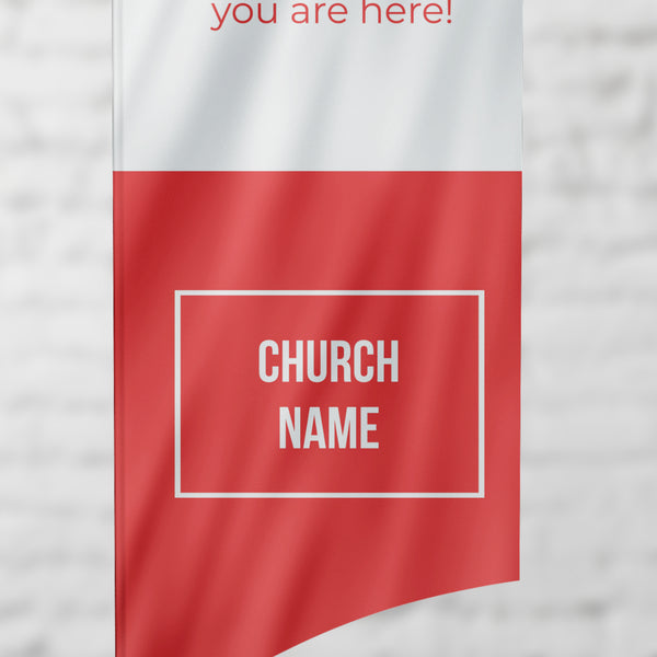 Modern Banner - Feather Flag