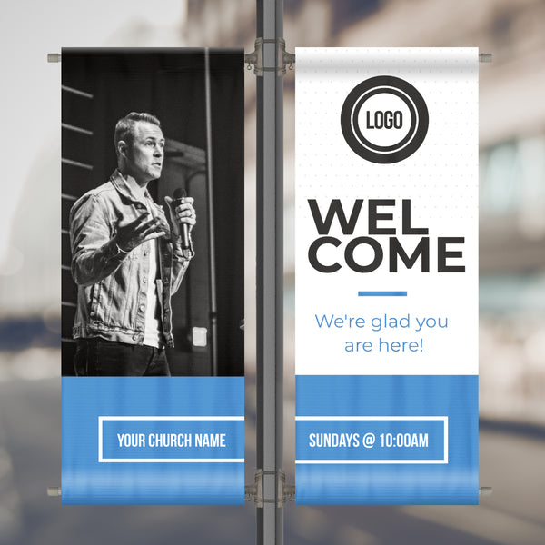 Modern Banner - Pole Banners