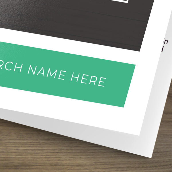 Modern Wood - Trifold Welcome Brochure
