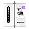 Modern Circles - Pole Banners