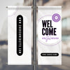 Modern Circles - Pole Banners