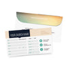 Abstract Yearly Theme - Short Flap Offering Envelope
