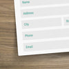 Abstract Yearly Theme - Short Flap Offering Envelope