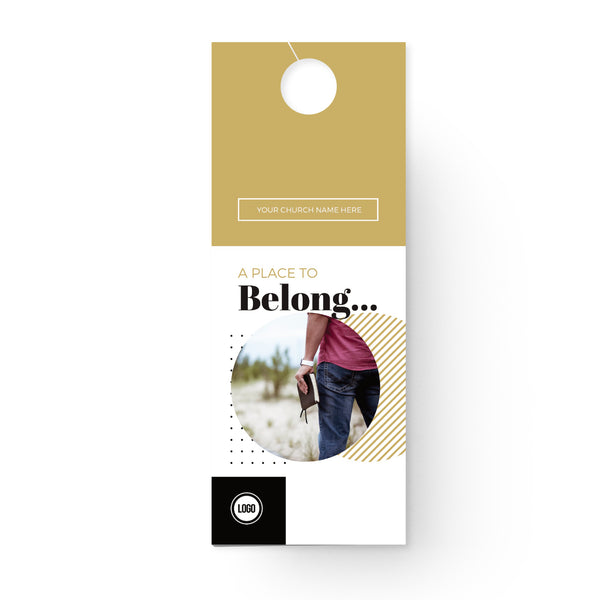 A Place to Belong - Door Hanger