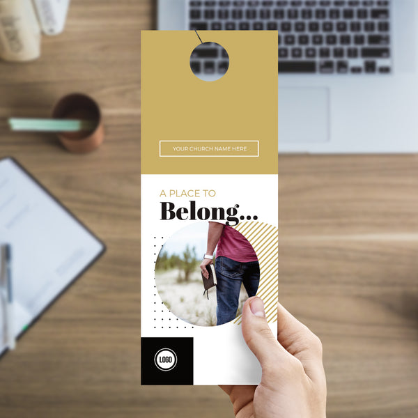 A Place to Belong - Door Hanger