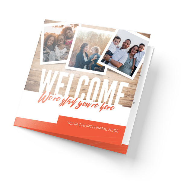Photo Frames - Trifold Welcome Brochure